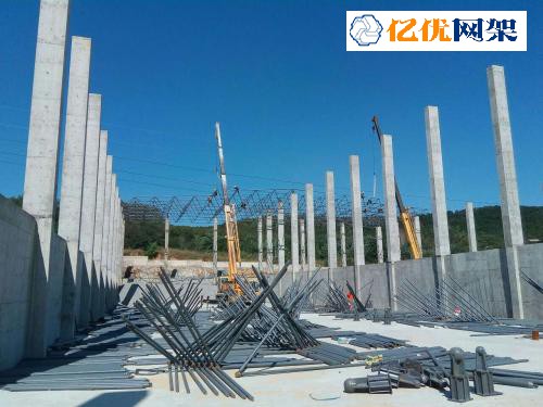 邹城料棚网架设计